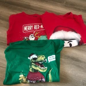 3 Christmas shirts